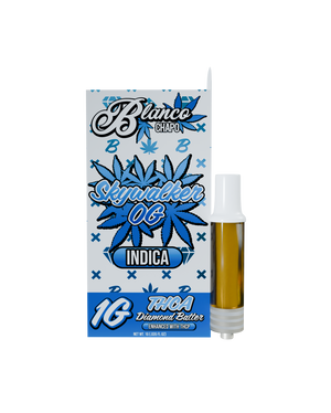 CHAPO BLANCO THC-A DIAMOND BATTER 1GM CARTRIDGE - SKYWALKER OG