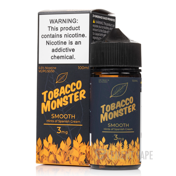 THE TOBACCO MONSTER E-LIQUID 100ML - 0MG