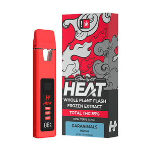 HEAT THC 1GM DISPOSABLE - GARANIMALS