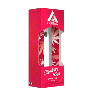 EXTRAX THC-P,THC-JD,THC-H D8 & D10 LIVE RESIN 2GRAM DISPOSABLE - STRAWBERRY KUSH