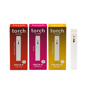 TORCH FLOW XL DELTA-10 DISPOSABLE DEVICE 1100MG - TRAINWRECK