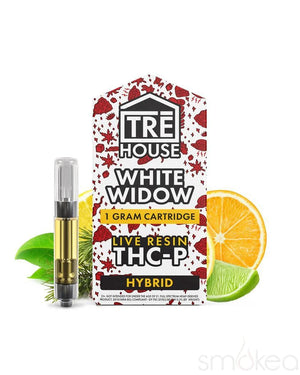 TRE HOUSE THCP LIVE RESIN 1GM CARTRIDGE - WHITE WIDOW