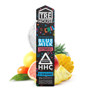 TRE HOUSE HHC DISPOSABLE VAPE PEN 2 GRAMS - BLUE MILK