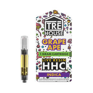 TRE HOUSE HHC LIVE RESIN 1GM CARTRIDGE - GRAPE APE