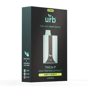 URB THCA-P HIGH TERPENE EXTRACT 6MG DISPOSABLE 6CT/BX- DIRTY SPRYT