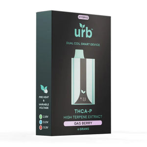 URB THCA-P HIGH TERPENE EXTRACT 6MG DISPOSABLE 6CT/BX- GAS BERRY