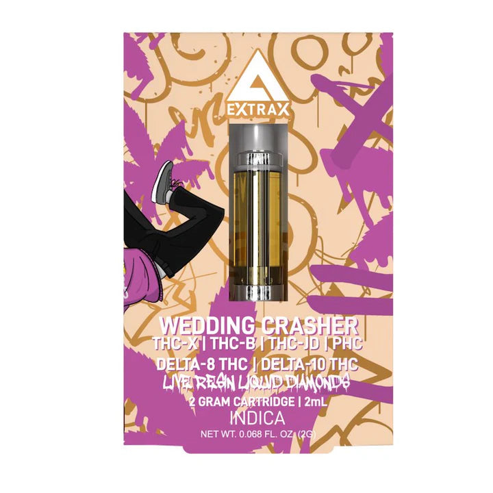 EXTRAX LR D8/D10/THC-X/B/JD/P 2GM CARTRIDGE - WEDDING CRASHER
