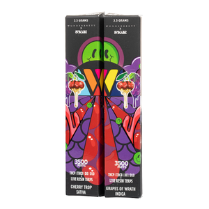 WONDERBRETT X SUGAR THCP/B/D8/D10 3.5GM DISPOSABLE /PC - CHERRY TROP/GRAPE