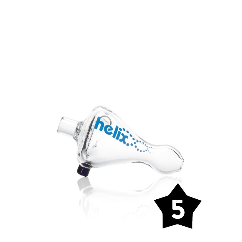 3“ HelixTM Chillum - Clear - Pack of 5