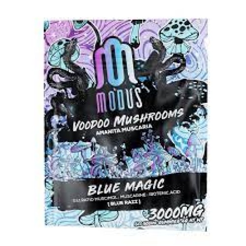 MODUS VOODOO MUSHROOM 3000MG GUMMIES 12CT/PACK - BLUE MAGIC