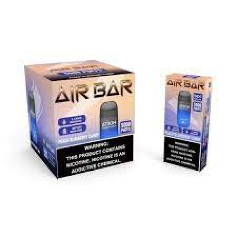 AIR BAR ATRON 5000PUFFS DISPOSABLE 10CT/BOX - PEACH BLUEBERRY CANDY
