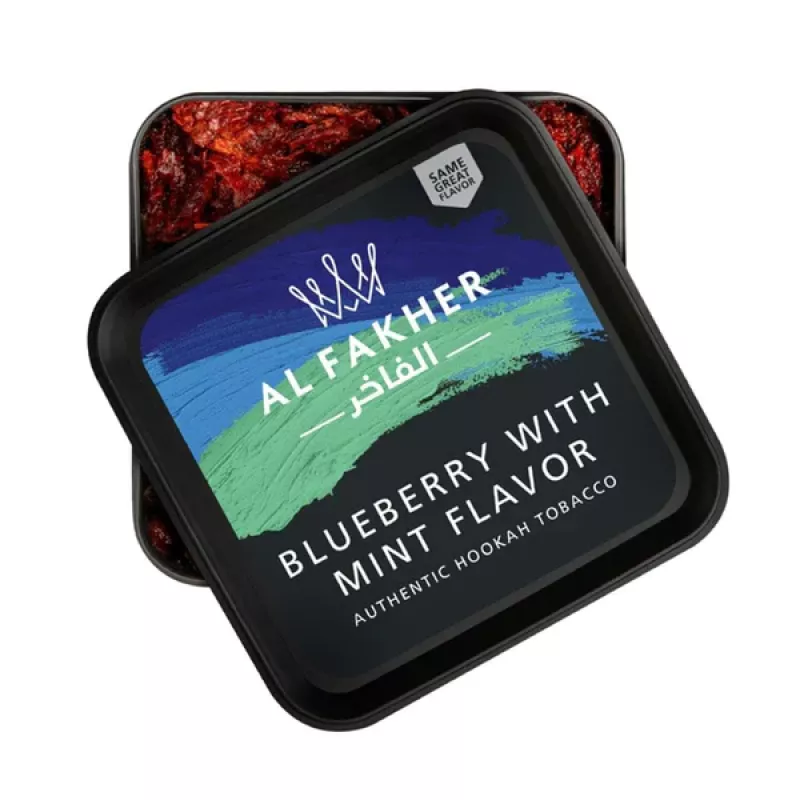 AL FAKHER CHARCOAL - BLUE BERRY WITH MINT