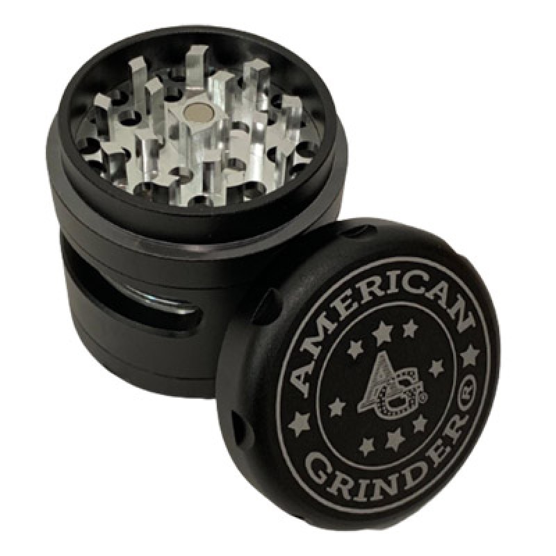 AMERICAN GRINDER 5PC WINDOW W/REMOVABLE SCREEN 62MM  - BLACK