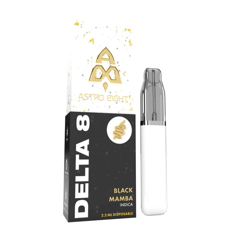 ASTRO DELTA EIGHT THC O DISPOSABLE 2.2ML - BLACK MAMBA