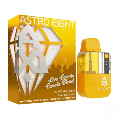 ASTRO EIGHT HHCP/THCP/A/DIAMONDS/LR/D9 3.5GM DISPOSABLE - COSMIC KUSH