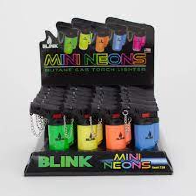 BLINK MINI ANGLE TORCH NEON COLOR ITEM#728 20CT