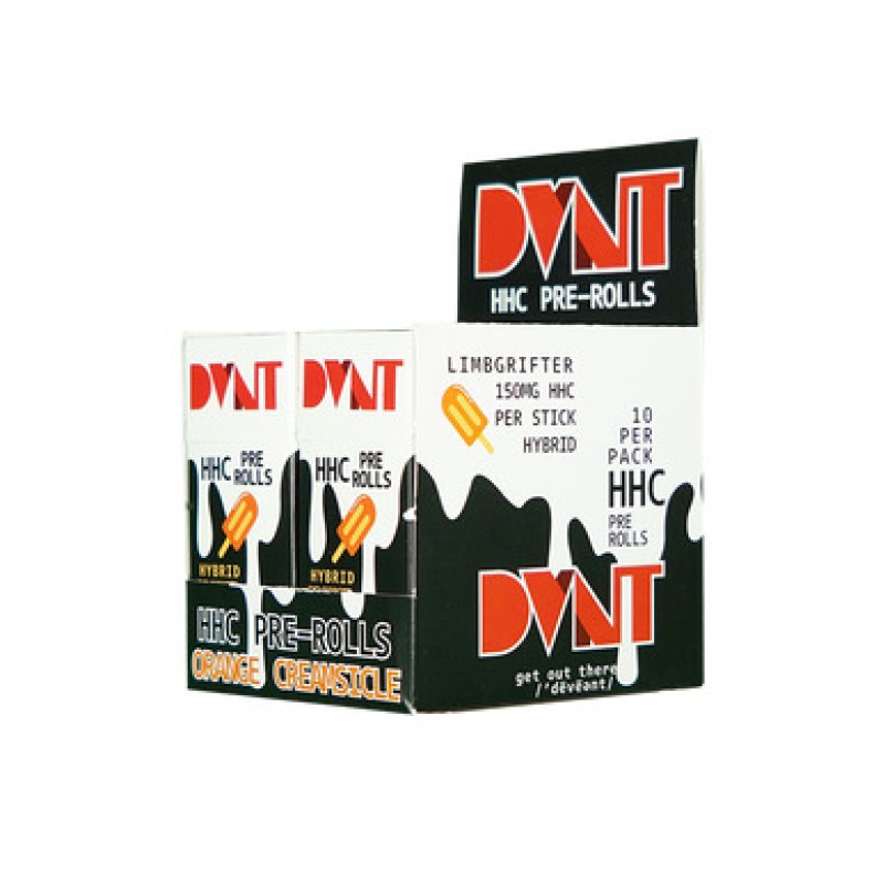 DVNT HHC PRE-ROLL 10CT/BOX - ORANGE CREAMSICLE