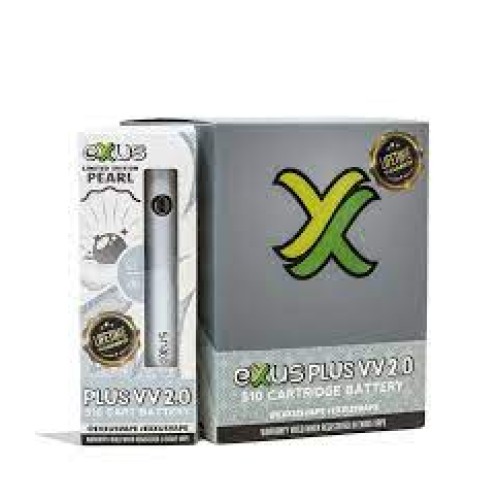 Exxus Plus VV Cartridge Vaporizer 12 pk by Exxus Vape Cosmic White