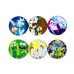 GRINDER METAL 50MM 4PTS W/CARTOON PRINT ALL OVER - ASSORTED COLORS