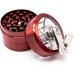 GRINDER MH201 METAL 50MM 3PTS W/HANDLE ON THE TOP - ASSORTED COLORS