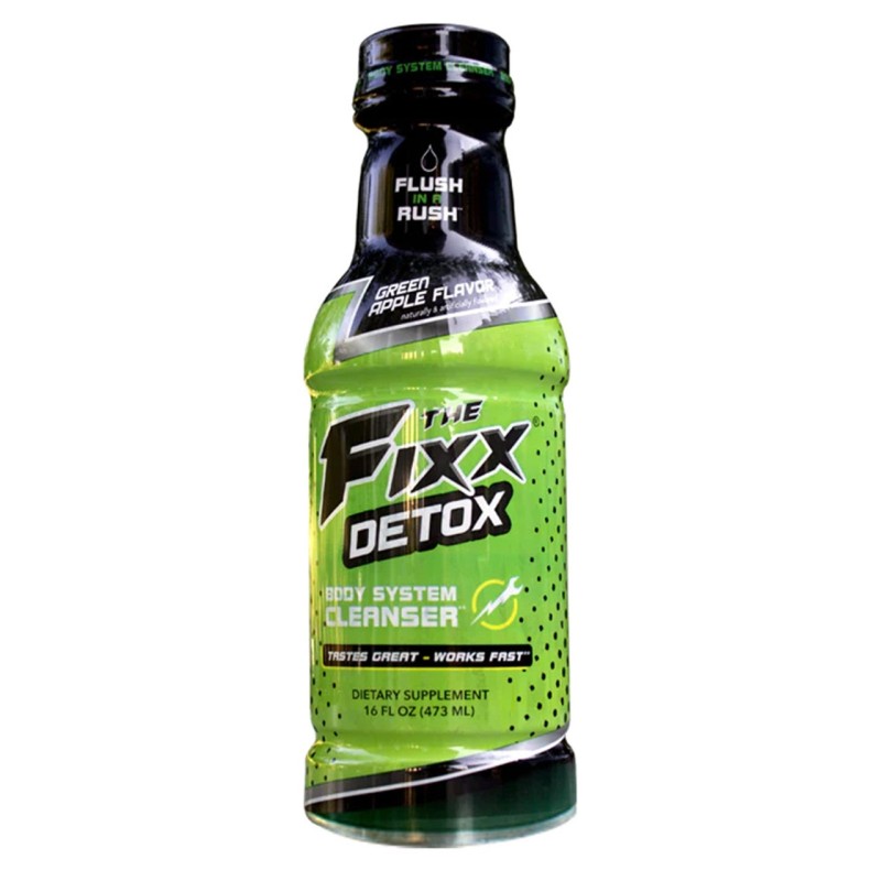HERBAL CLEAN THE FIXX DETOX BODY CLEANSER 16OZ - GREEN APPLE