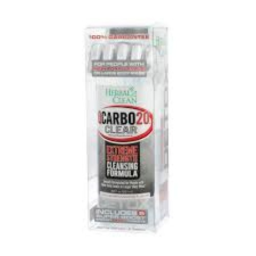 Herbal Clean - Q Carbo Clear 20 - Strawberry-Mango 20oz