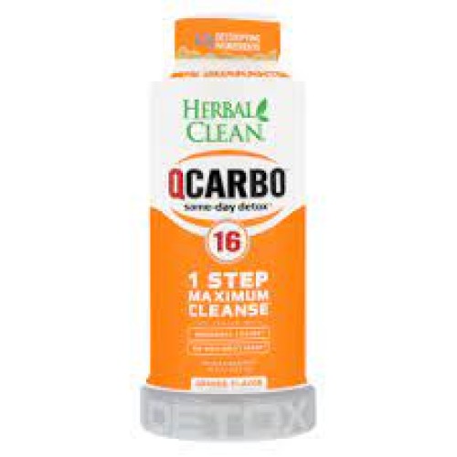 Herbal Clean - Q Carbo Liquid - 16oz Orange (N)