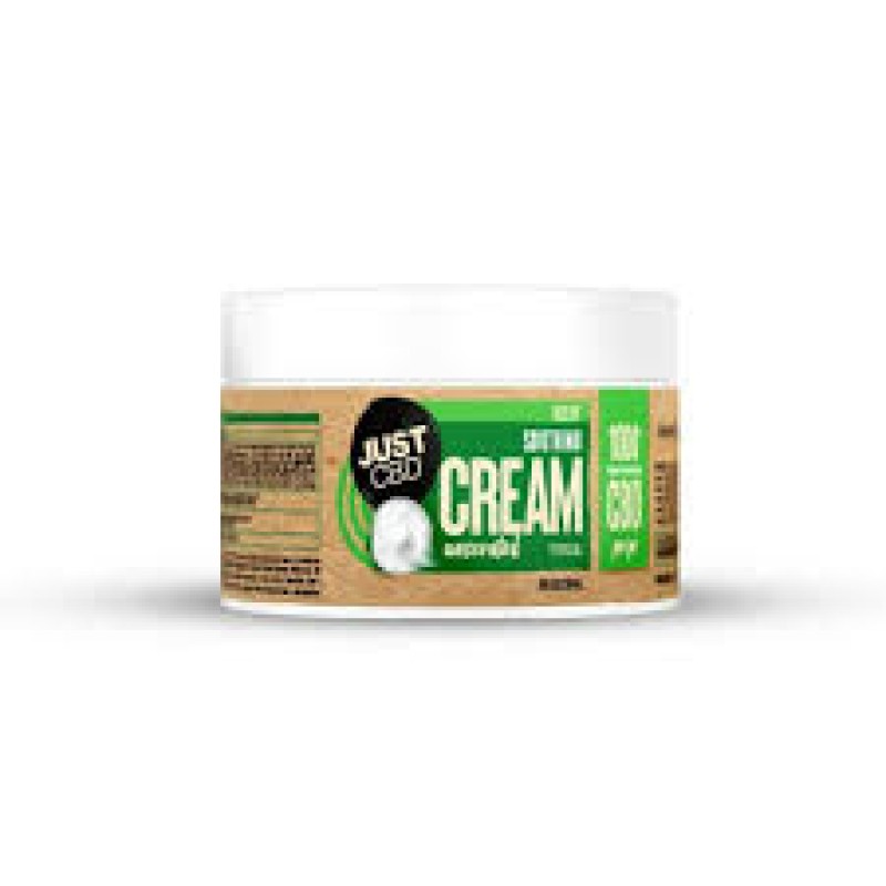 JUST CBD SOOTHING RELIEF CREAM 1000MG 8OZ
