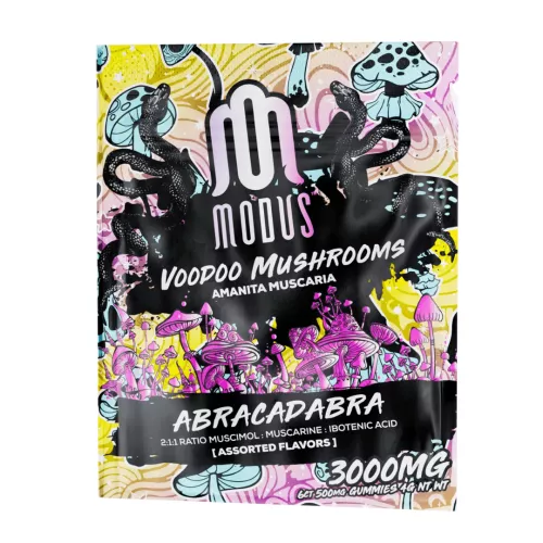 MODUS VOODOO MUSHROOM 3000MG GUMMIES 12CT/PACK - ABRACADABRA