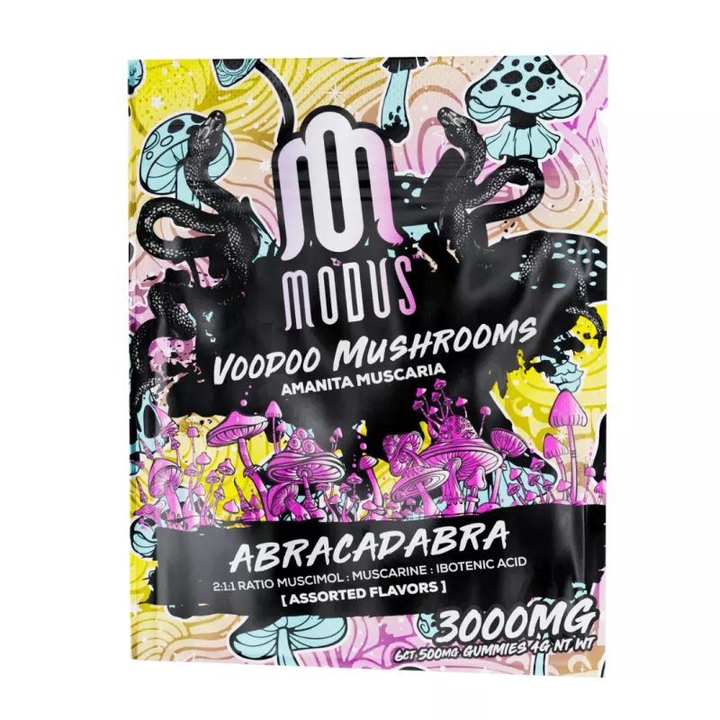 MODUS VOODOO MUSHROOM 3000MG GUMMIES 12CT/PACK - ABRACADABRA